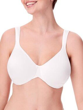 Bali Women's Live It Up Push-Up Bra, Underwire  40E 40DD NWT White